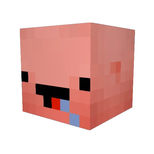 CL500MachtBrumm Minecraft avatar head, 3D render