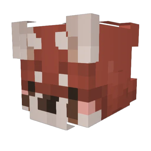 CLAPPO_XD Minecraft avatar head, 3D render