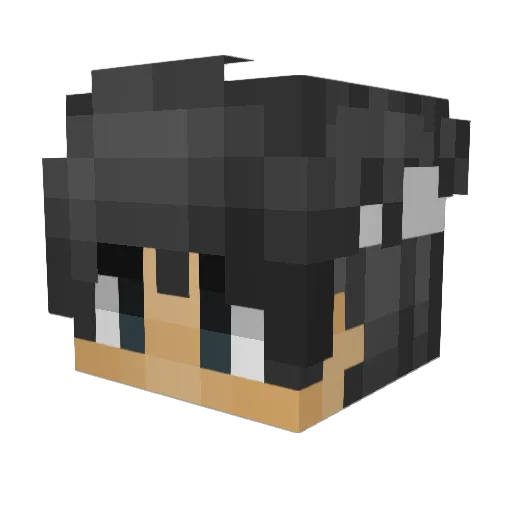 CLASSYGUY12345 Minecraft avatar head, 3D render