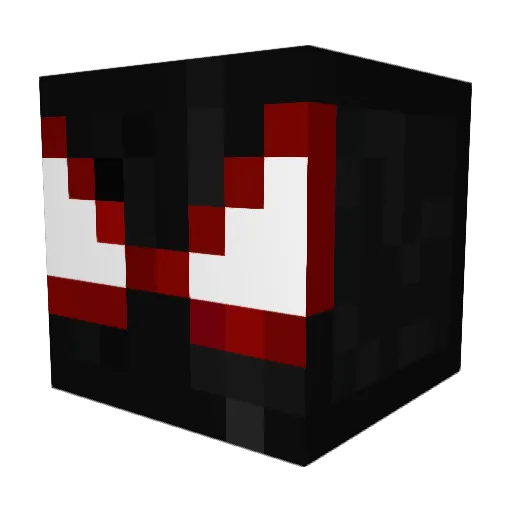 CLOUDER_ Minecraft avatar head, 3D render