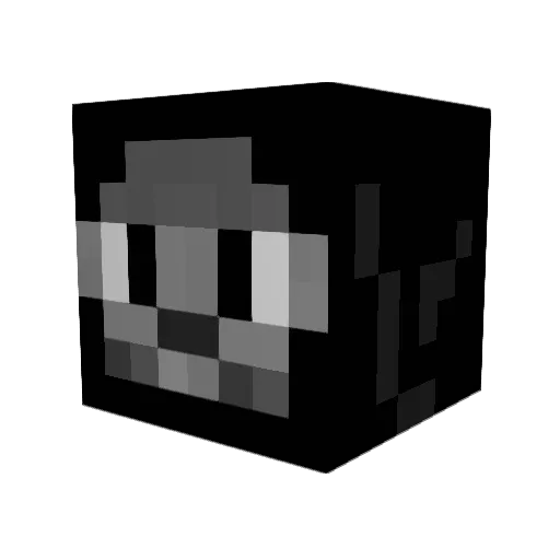 CLOgorilla Minecraft avatar head, 3D render