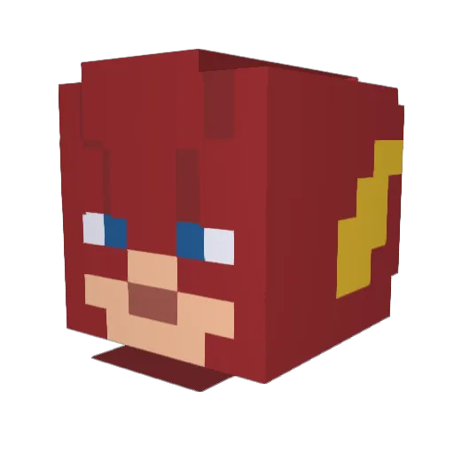 CLees31 Minecraft avatar head, 3D render