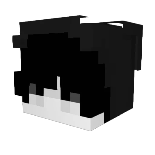 CLlCKS Minecraft avatar head, 3D render