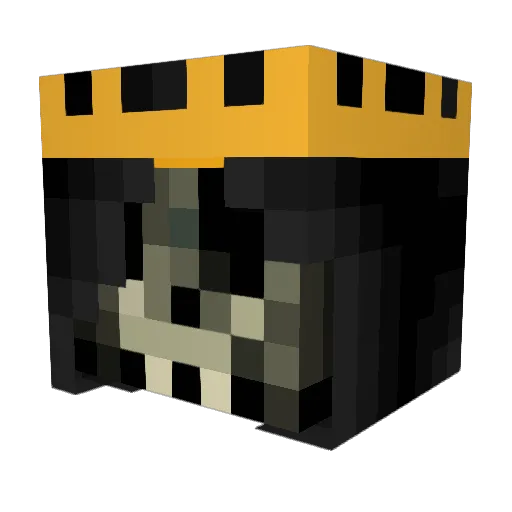 CMDRMagik Minecraft avatar head, 3D render
