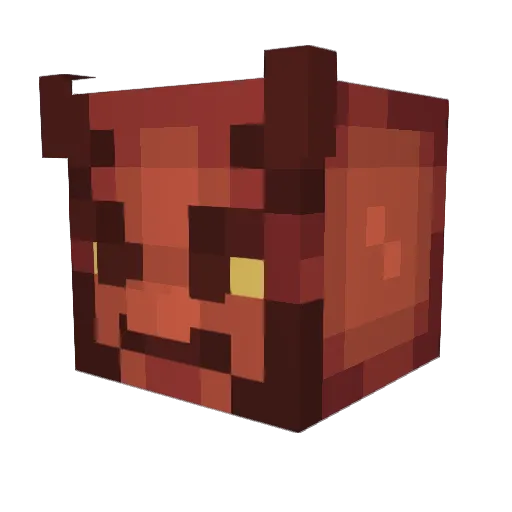 CMJack99 Minecraft avatar head, 3D render