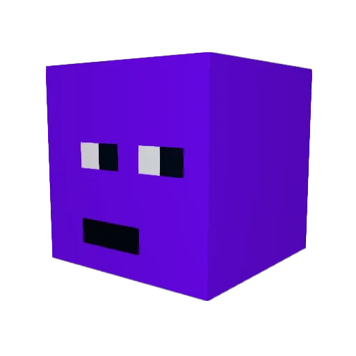 CMLCoolDude Minecraft avatar head, 3D render