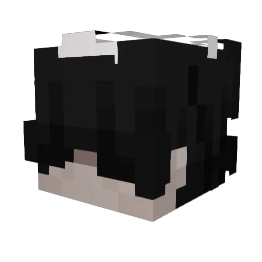 CMMj17 Minecraft avatar head, 3D render