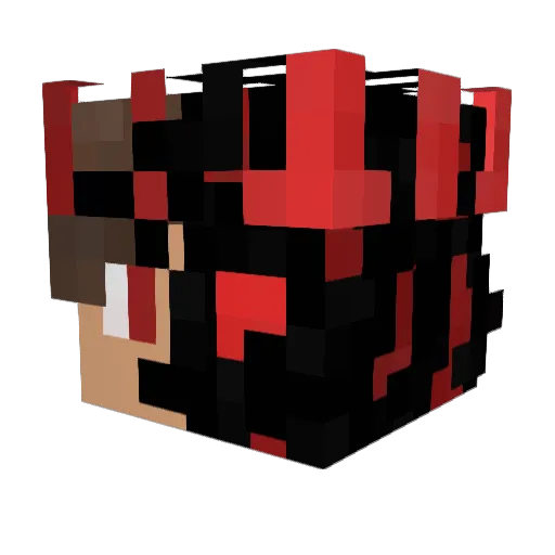 CMSlayer19 Minecraft avatar head, 3D render