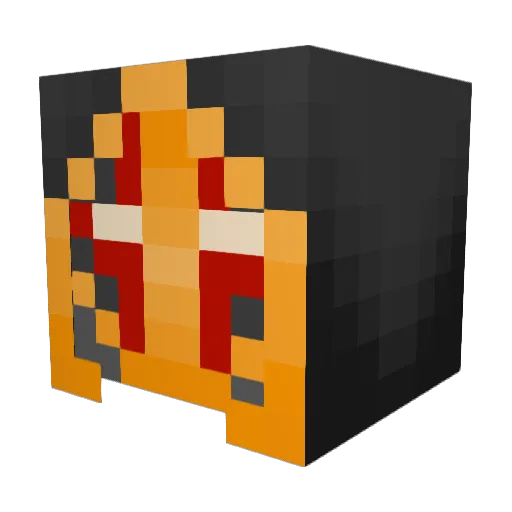 CMYKMichael Minecraft avatar head, 3D render