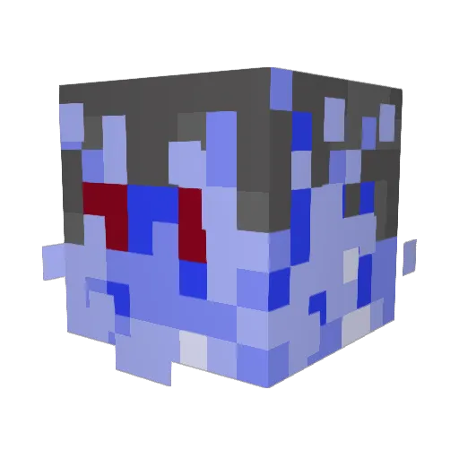 CMoiWsh Minecraft avatar head, 3D render