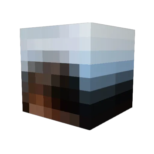 CNinja7 Minecraft avatar head, 3D render