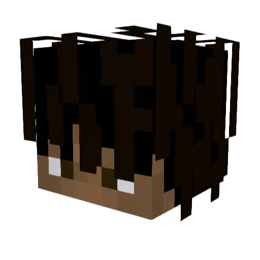 COCOBeanss12 Minecraft avatar head, 3D render
