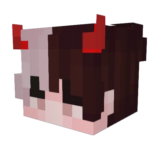 COFFI__ Minecraft avatar head, 3D render