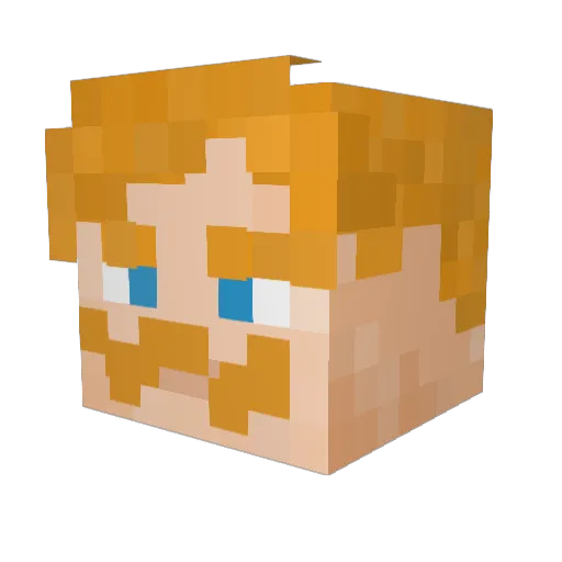COGKILLER2 Minecraft avatar head, 3D render