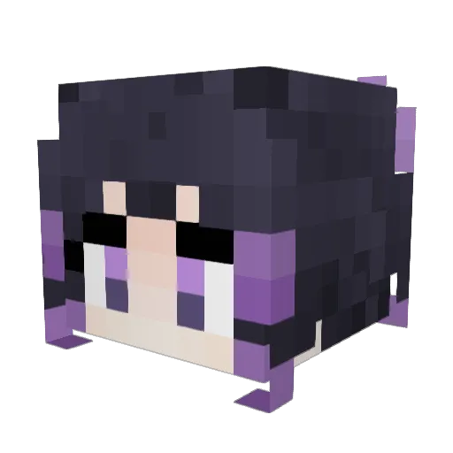COKESGOD Minecraft avatar head, 3D render