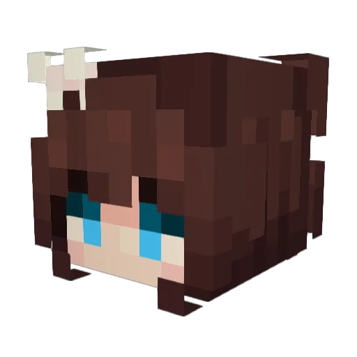 COLDRAREMUSIC Minecraft avatar head, 3D render