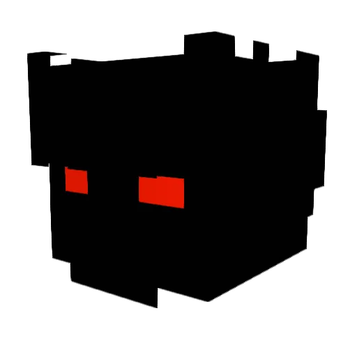 COLGADO35 Minecraft avatar head, 3D render