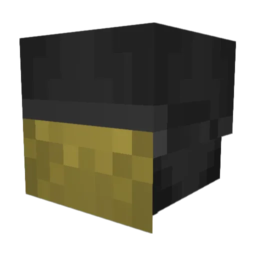 COM__Z3T Minecraft avatar head, 3D render