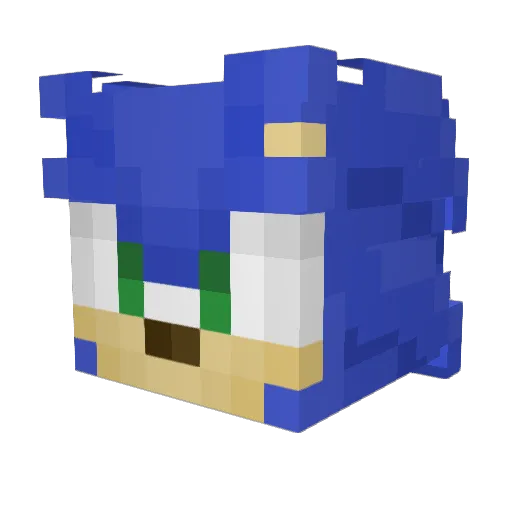 COOKIECRUMMY2 Minecraft avatar head, 3D render