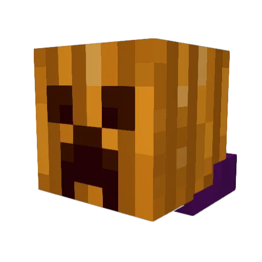 COOPS7754 Minecraft avatar head, 3D render