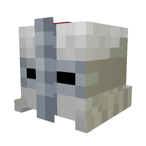 CORAGITO Minecraft avatar head, 3D render