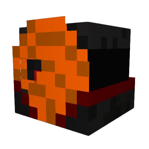 CORCYKA Minecraft avatar head, 3D render