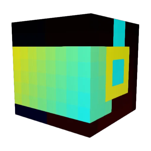 CORNACYL Minecraft avatar head, 3D render