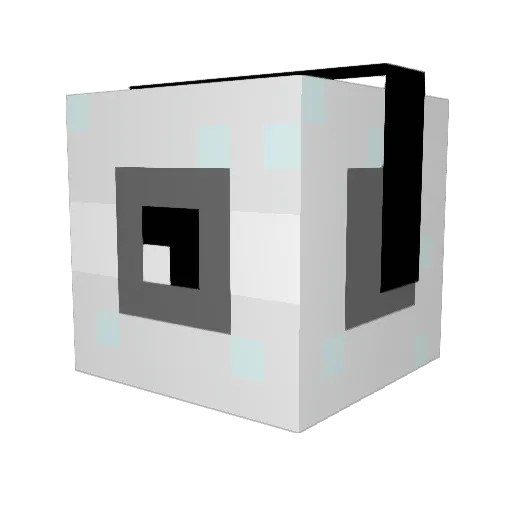 COROBLOCK Minecraft avatar head, 3D render