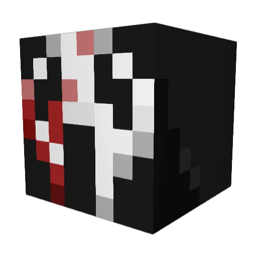 COSMO559 Minecraft avatar head, 3D render