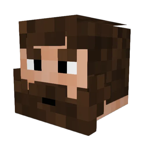 COVIAKS1022 Minecraft avatar head, 3D render