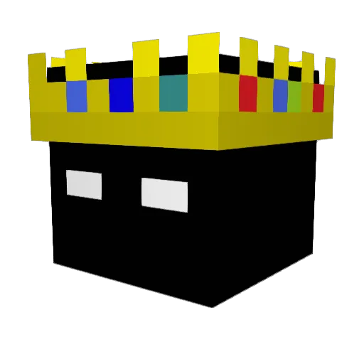 CPS_H4X Minecraft avatar head, 3D render