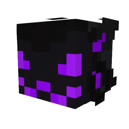 CPTLU Minecraft avatar head, 3D render