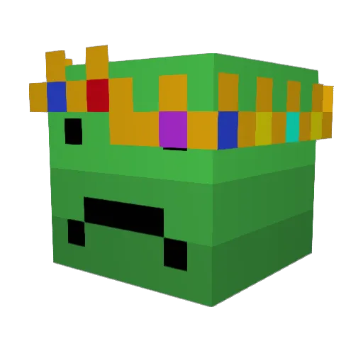CPT_OWEN Minecraft avatar head, 3D render