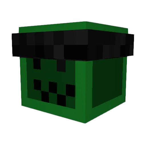 CPvP_Besty Minecraft avatar head, 3D render