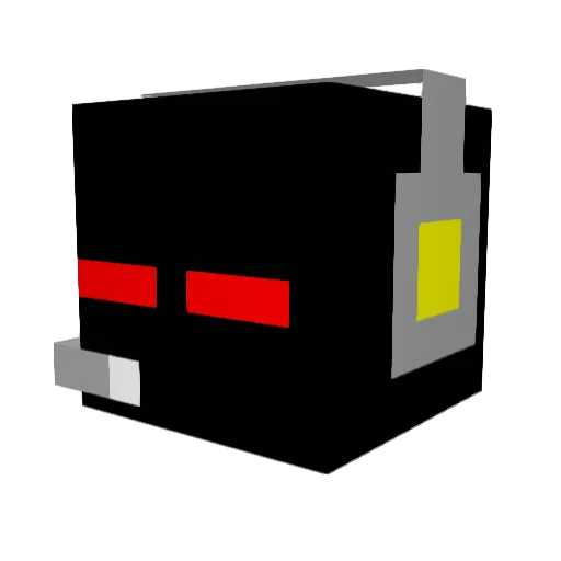 CQswag Minecraft avatar head, 3D render