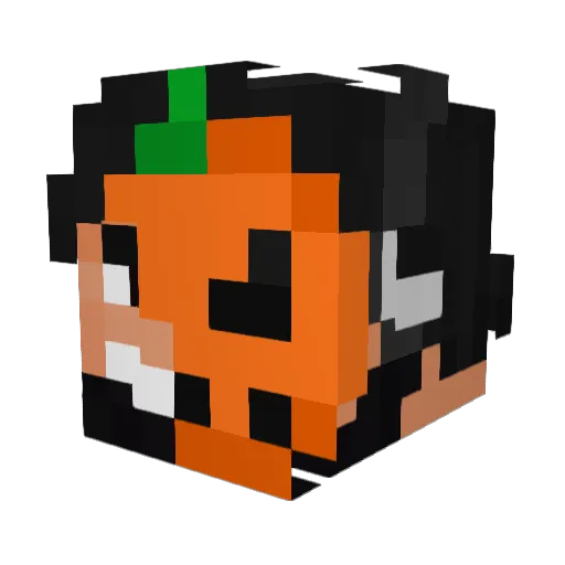 CR2ALEX Minecraft avatar head, 3D render