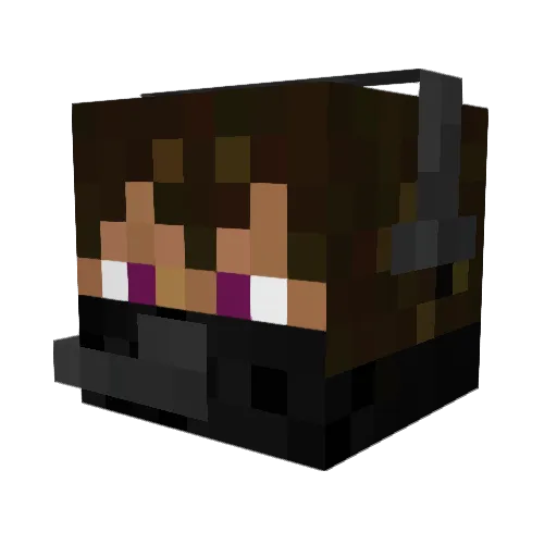 CRAFTING248 Minecraft avatar head, 3D render