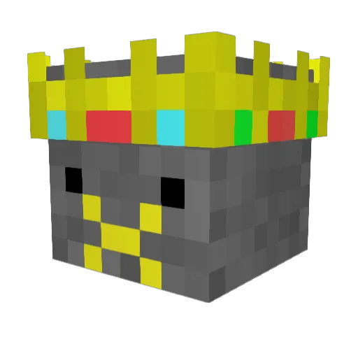CRAFTY_SHIFT Minecraft avatar head, 3D render