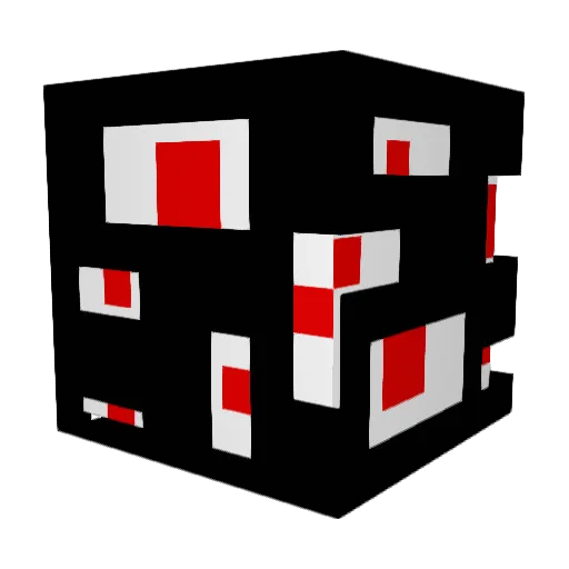 CRAZZY_MINECRAFT Minecraft avatar head, 3D render