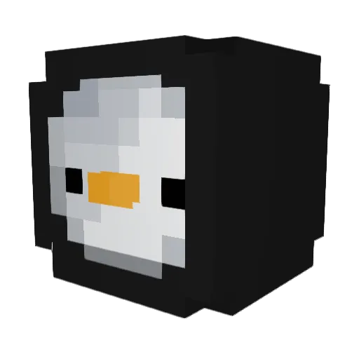 CRAin_Z Minecraft avatar head, 3D render