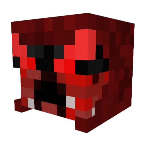 CREEPERMONSTER60 Minecraft avatar head, 3D render