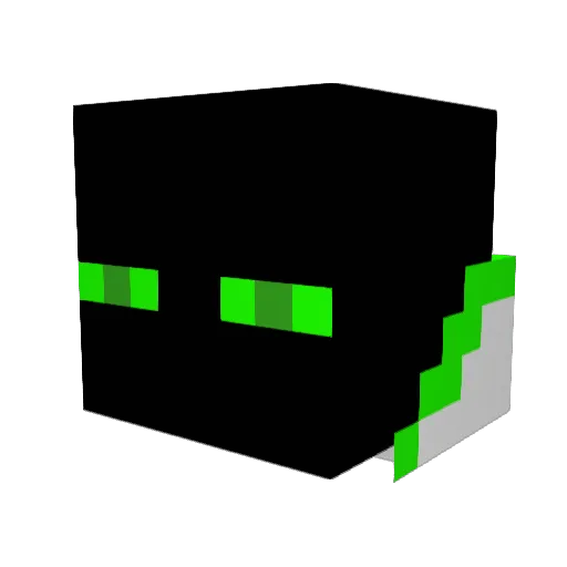 CRIS_the_GAMER Minecraft avatar head, 3D render