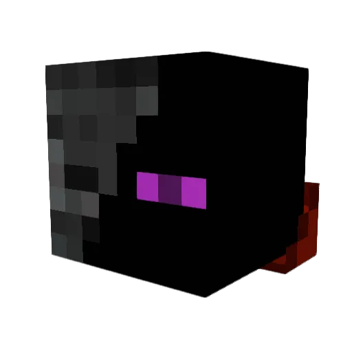 CRLOLM Minecraft avatar head, 3D render