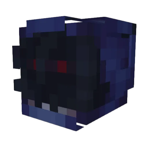 CRS6644 Minecraft avatar head, 3D render