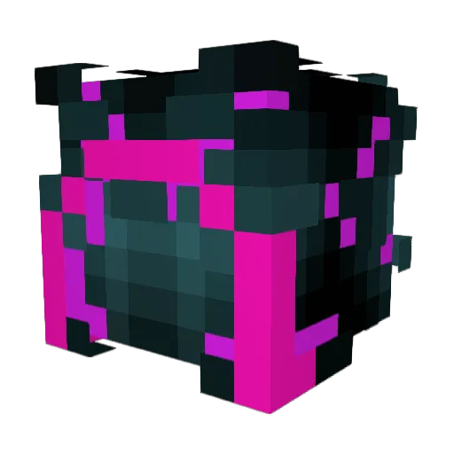 CRYPTIC15 Minecraft avatar head, 3D render