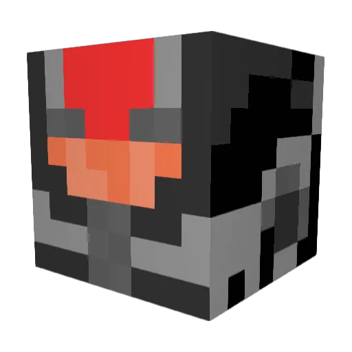 CRiker64 Minecraft avatar head, 3D render