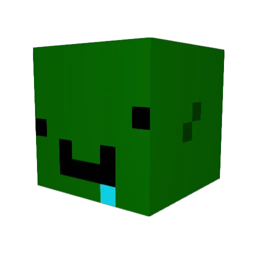 CS13B Minecraft avatar head, 3D render