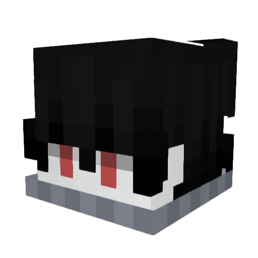 CS4E Minecraft avatar head, 3D render