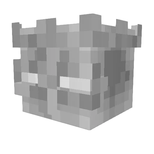 CSF_gosva064 Minecraft avatar head, 3D render