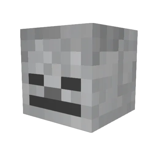 CSGO_Lindi Minecraft avatar head, 3D render